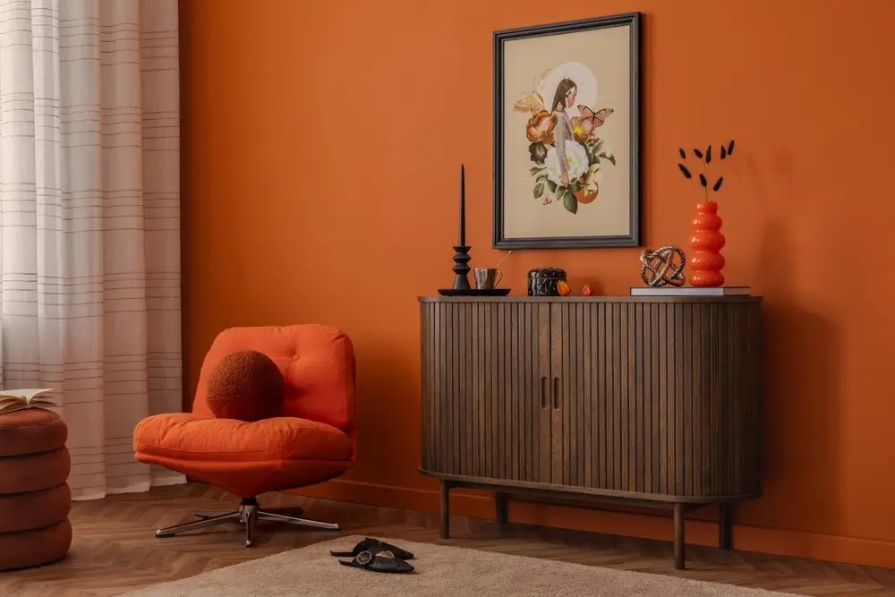 Intérieur de chambre confortable