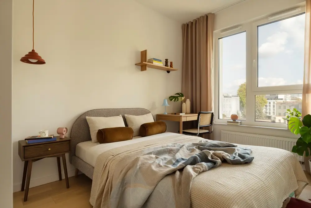 Intérieur de chambre confortable